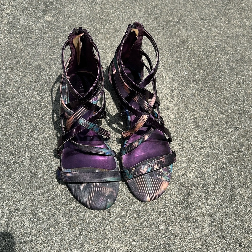 Aldo Purple Gladiator Sandals